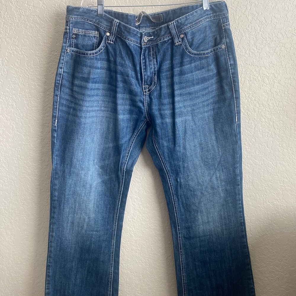 Rock and roll denim pistol boot cut jeans